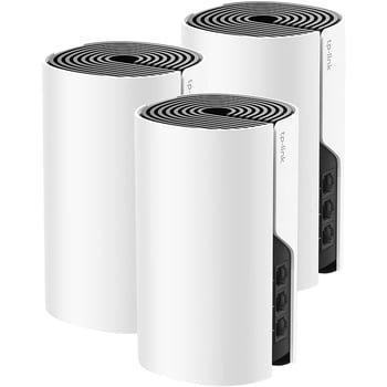 TP-Link Deco S7 AC1900 Whole-Home Mesh Wi-Fi System, up to 1300Mbps at 5GHz, 3 Gigabit Ports, Compatible with All Deco Models, 3-Pack