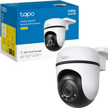 TP-Link Tapo C500 Outdoor Wi-Fi Security Camera, Full HD, 360-Degree Pan, up to 29 m