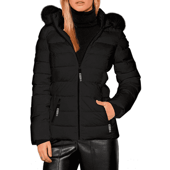 Shendy Vendy Women's Soft Plush Jacket with Removable Hood