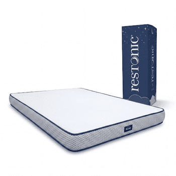 Restonic Double Mattress in a Box, High-Density Memory Foam with Cooling Gel