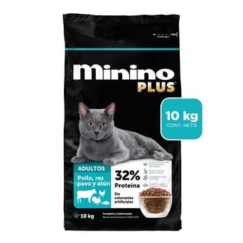 Minino Plus Dry Cat Food 10 kg