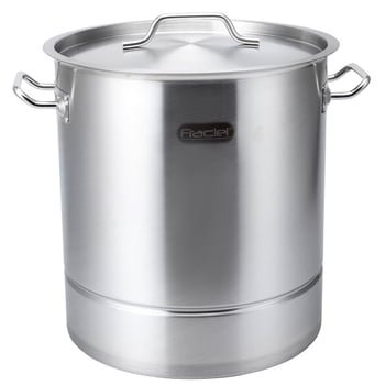 Fraciel Stainless Steel Induction Tamale Steamer, 50 cm, 98 Liters