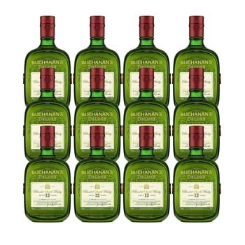 Buchanan's Blend 12-Year Whisky 750 ml, Case of 12
