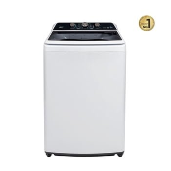 Midea Vortex Wash Top-Load Washing Machine with Agitator, 22 kg, White, MA500W22/W