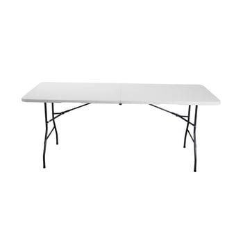 Loomber Folding Table, White, 180 cm